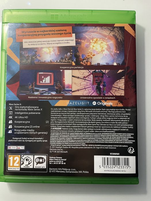 Gra It takes two na xbox one