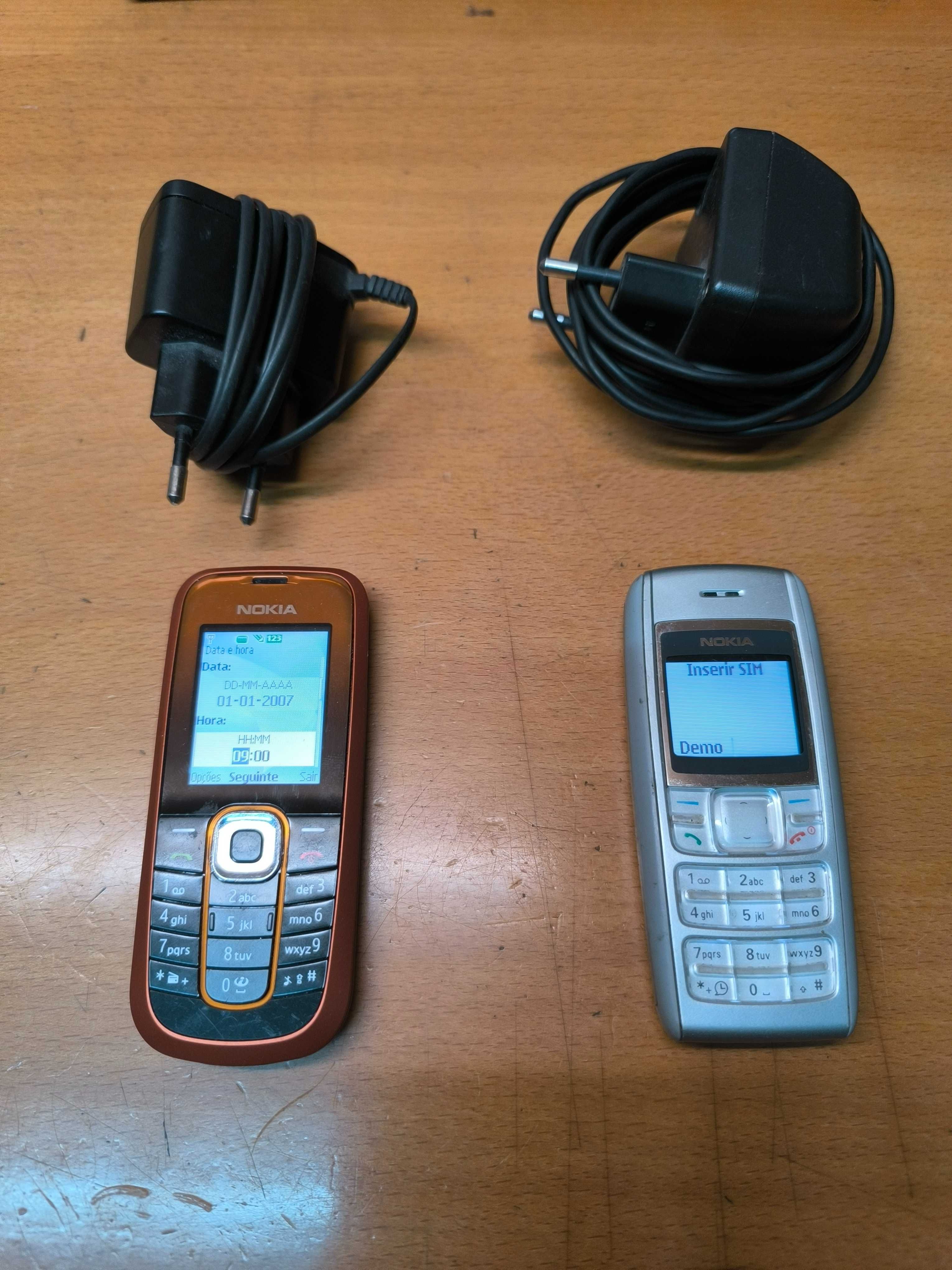telemóvel com bateria  a funcionar