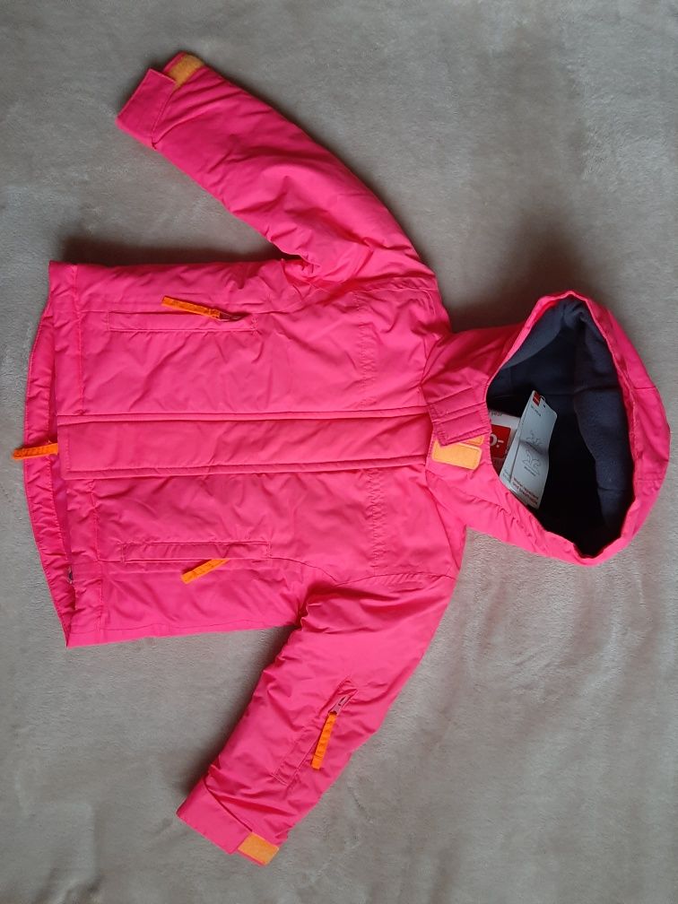Куртка тепла на дівчинку, нова, 86-92см, 1-2роки, лижна, утеплена.