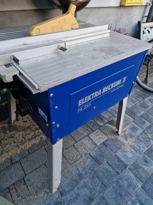 Piła stołowa Electra Beckum PK 255 krajzega mocna 380 v. 2.8 kw