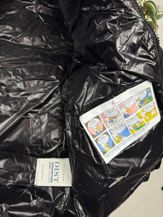 Пуховик moncler монклер чорний