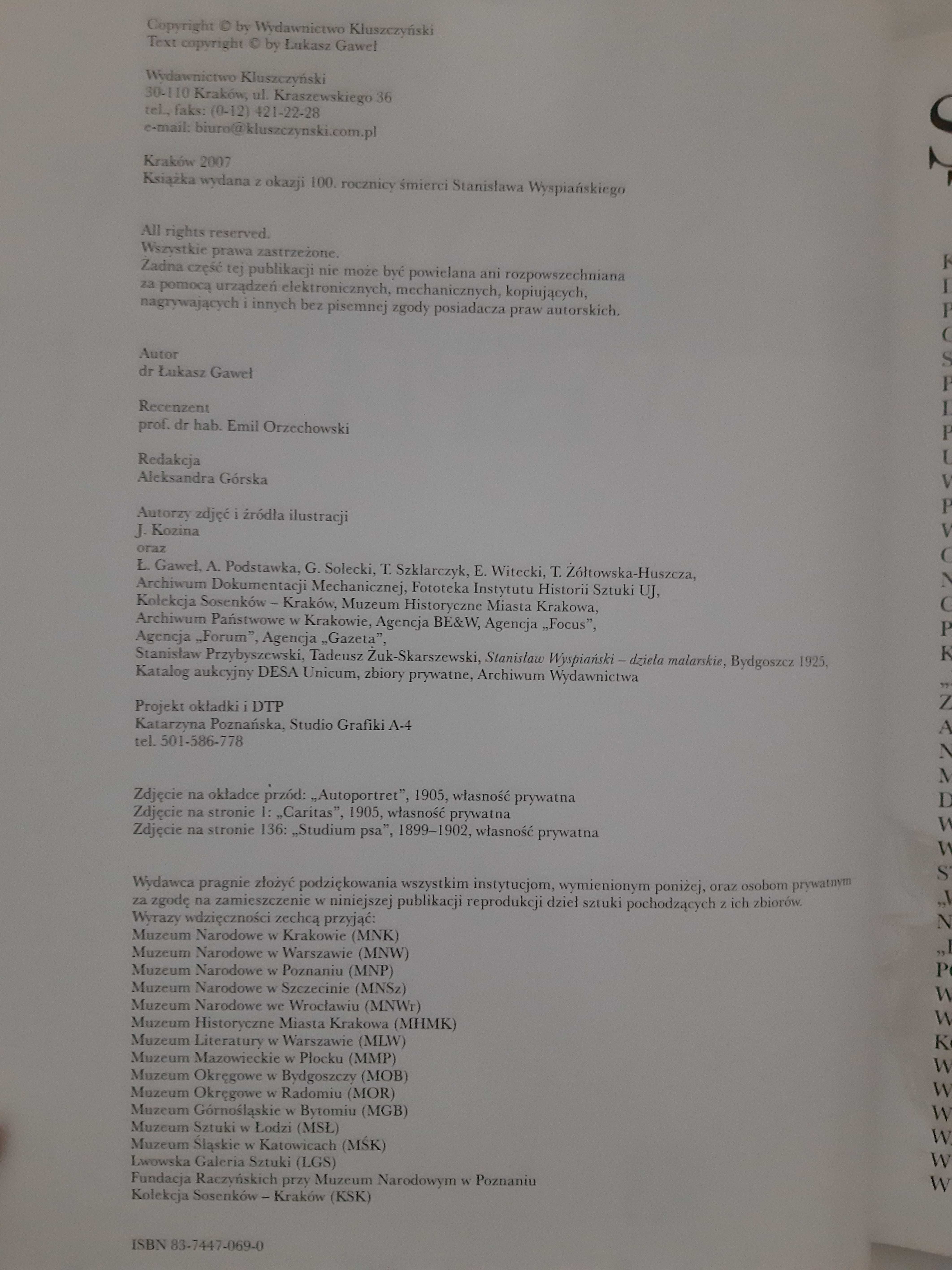 Stanisław Wyspiański. Życie i  twórczość – Łukasz Gaweł