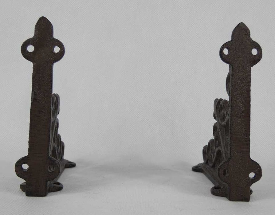 Wsporniki para półka podpórka wieszak 14 x14cm 8par wspornik żeliwo