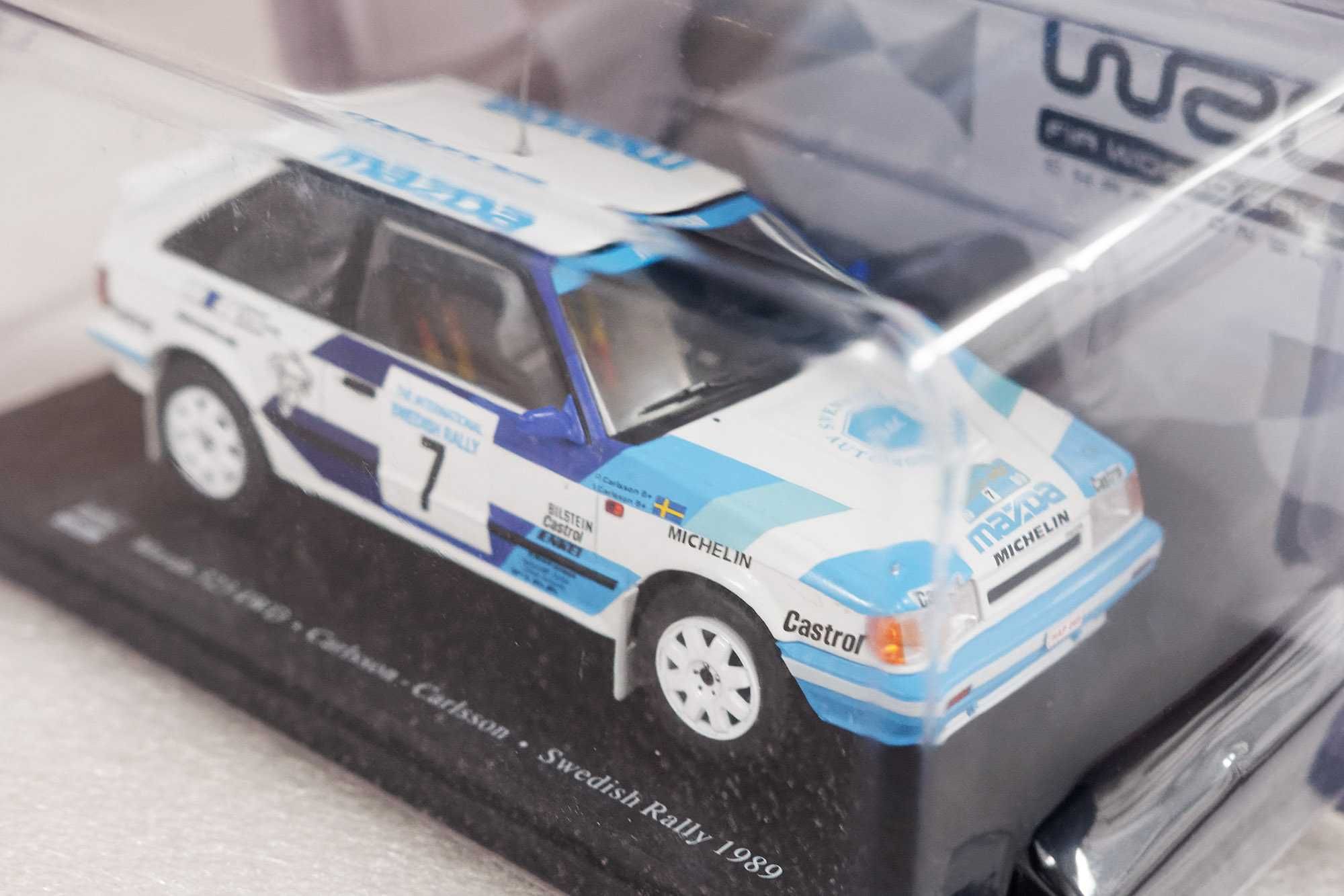 MAZDA 323 4WD 1:24 Hachette WRC 1989 Ingvar Carlsson