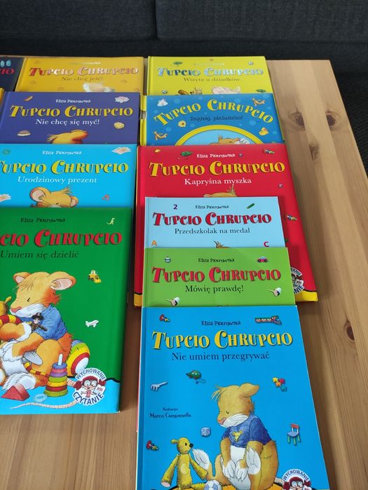 Tupcio Chrupcio seria 14 książek
