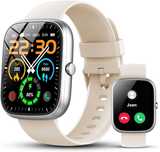 Smartwatch zegarek fitness z +120 trybami sportowymi beżowy