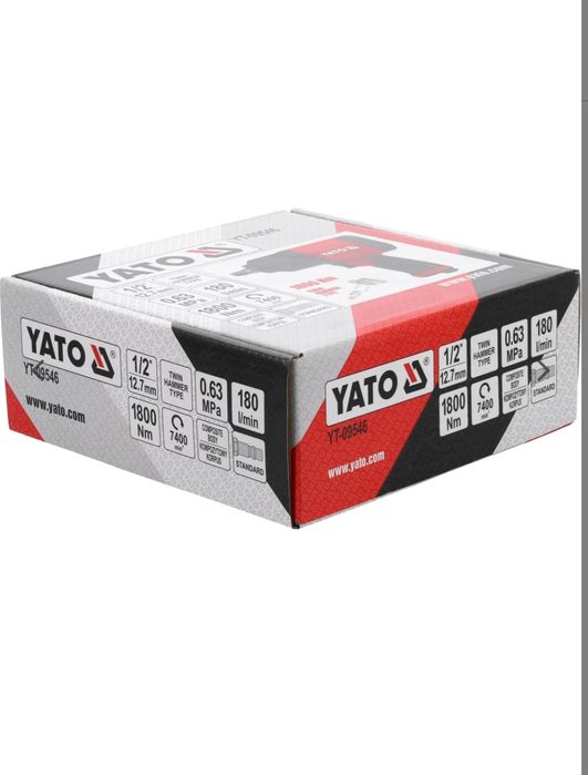 Гайковерт пневматичний yato Yt 09546 1/2''