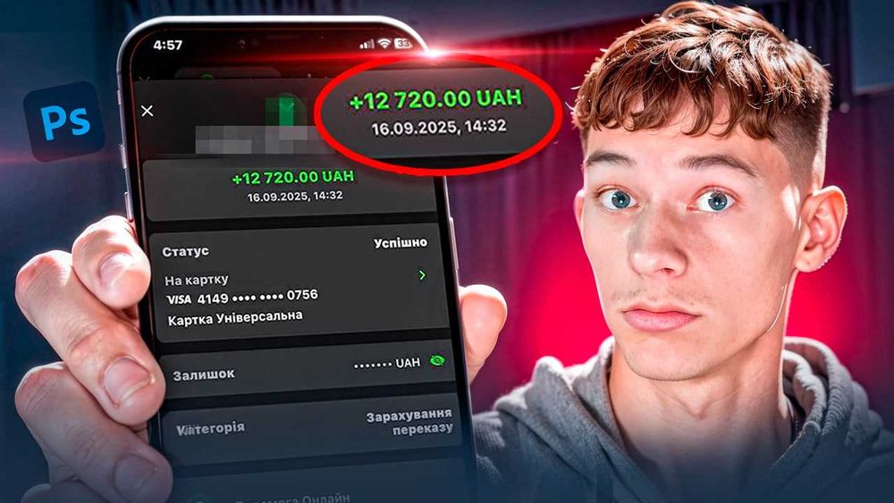 Превью ДЛЯ ЮТУБА! ПРАЦЮЮ В Adobe Photoshop