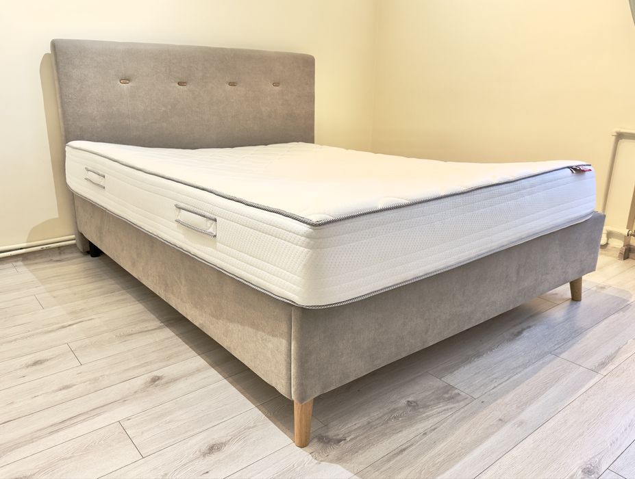 Łóżko Sambella i materac PanMaterac 160x200