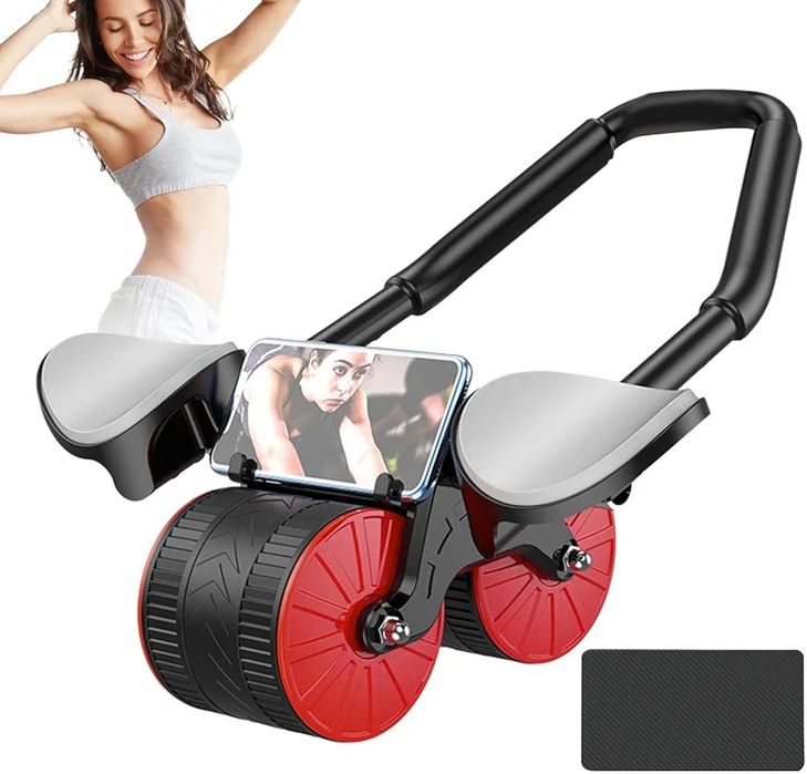 Koło Brzuszne Double Wheel Core Fit Roller - Nowe