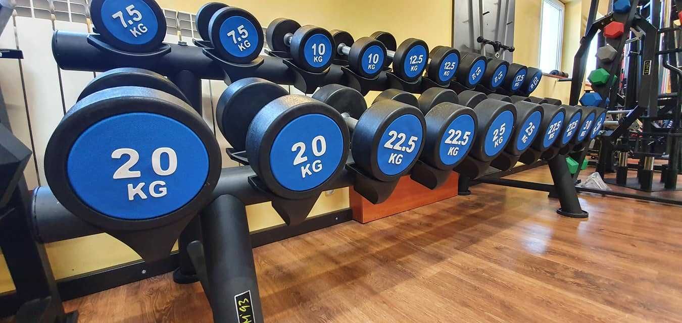 Zestaw Hantli Okrągłych Hantle Nowe Fabrycznie Siłownia Fitness