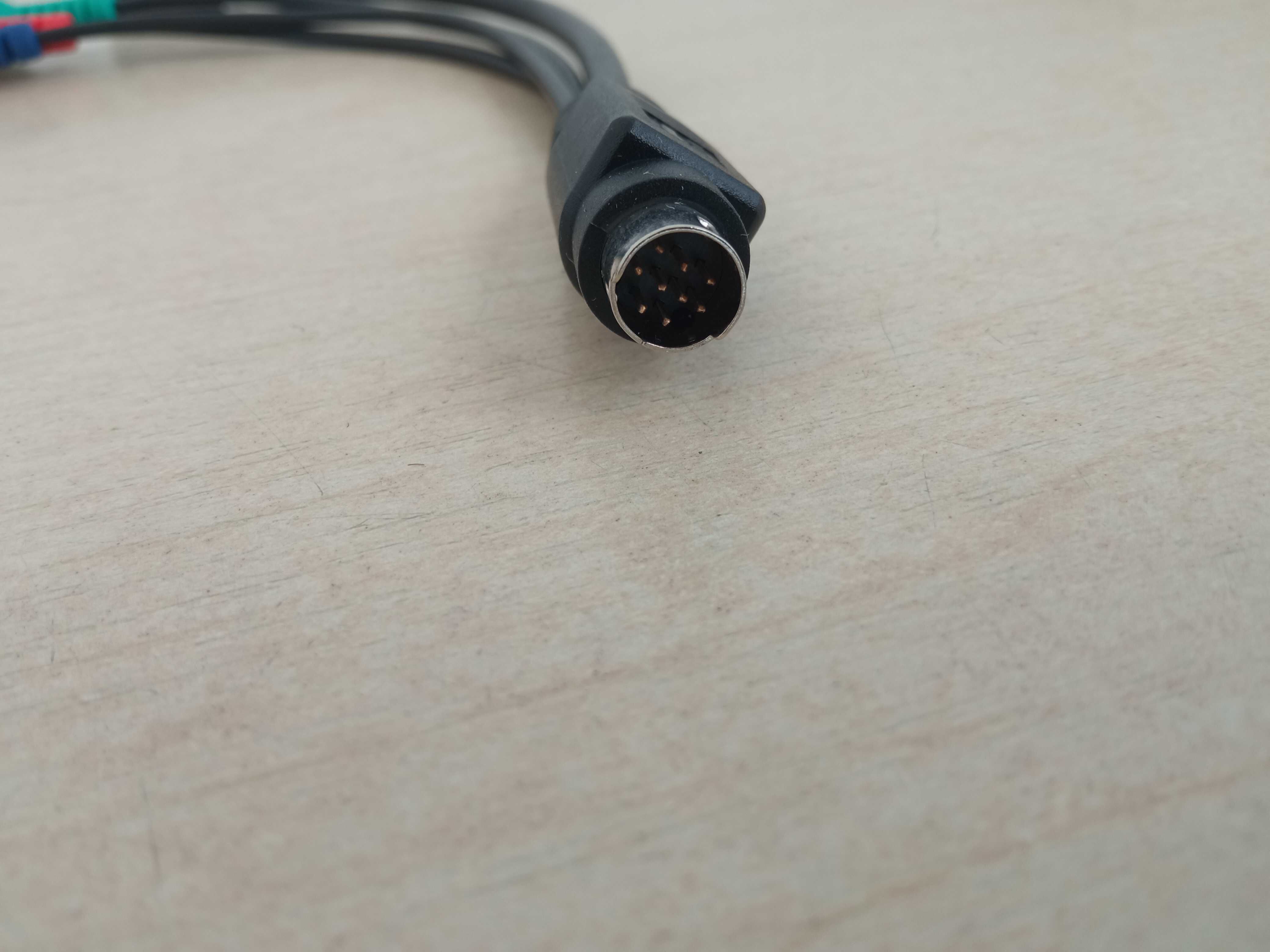 Адаптер перехідник S-video 9-pin to3RCA+S-vid out