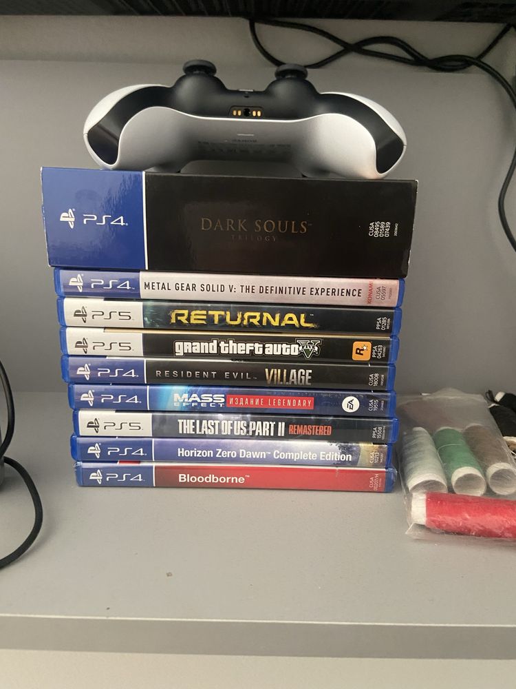 Диски Ps 4/5 можно поштучно