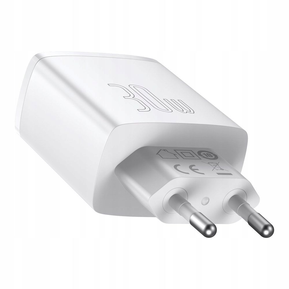 Baseus Ładowarka Sieciowa 2X Usb I C Do Qc 3.0 30W