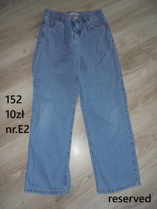 Spodnie szerokie ala dzwony reserved 152