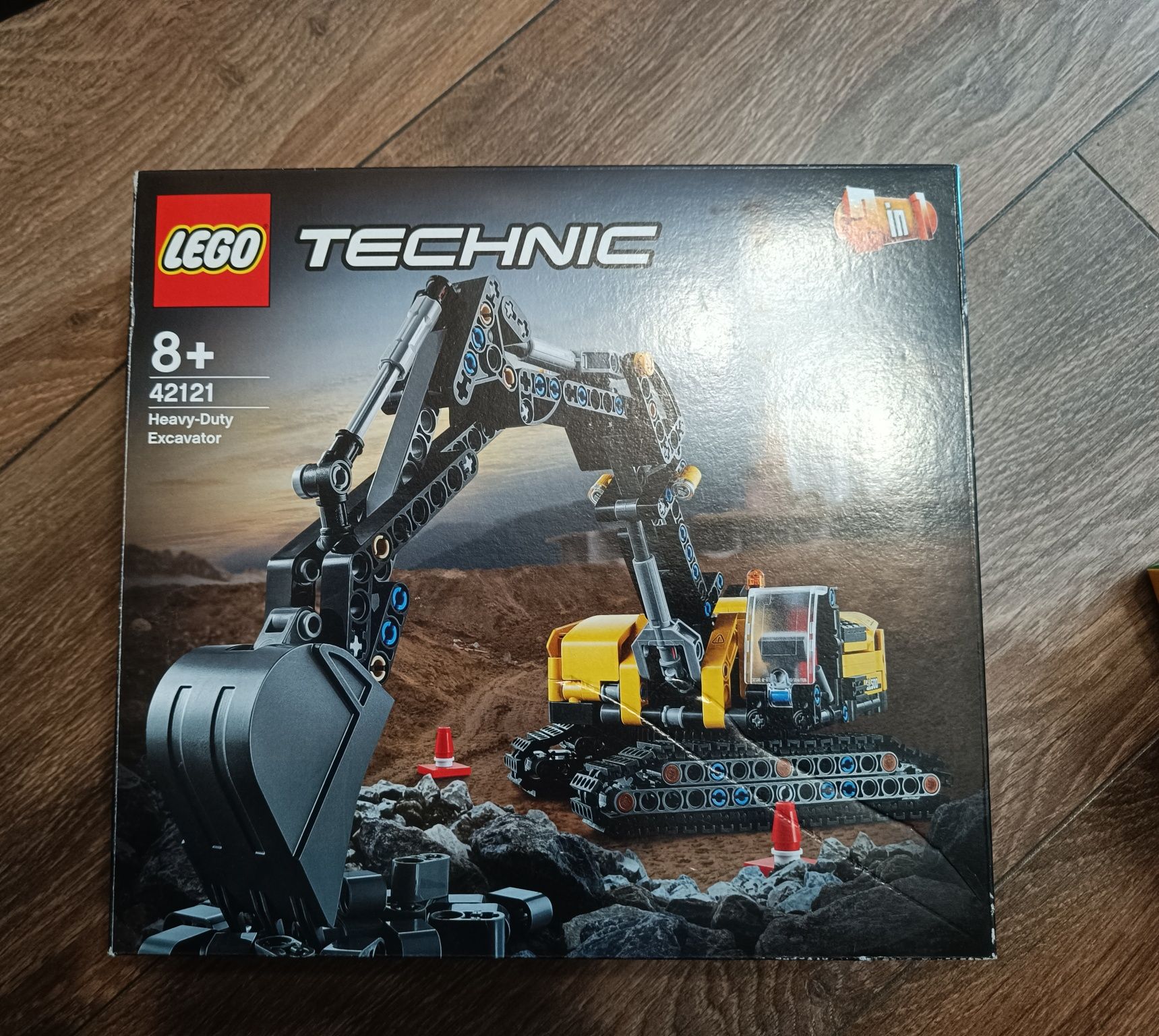 LEGO 42121 Technic - Koparka gąsienicowa - ładowarka - ruchoma jeżdząc