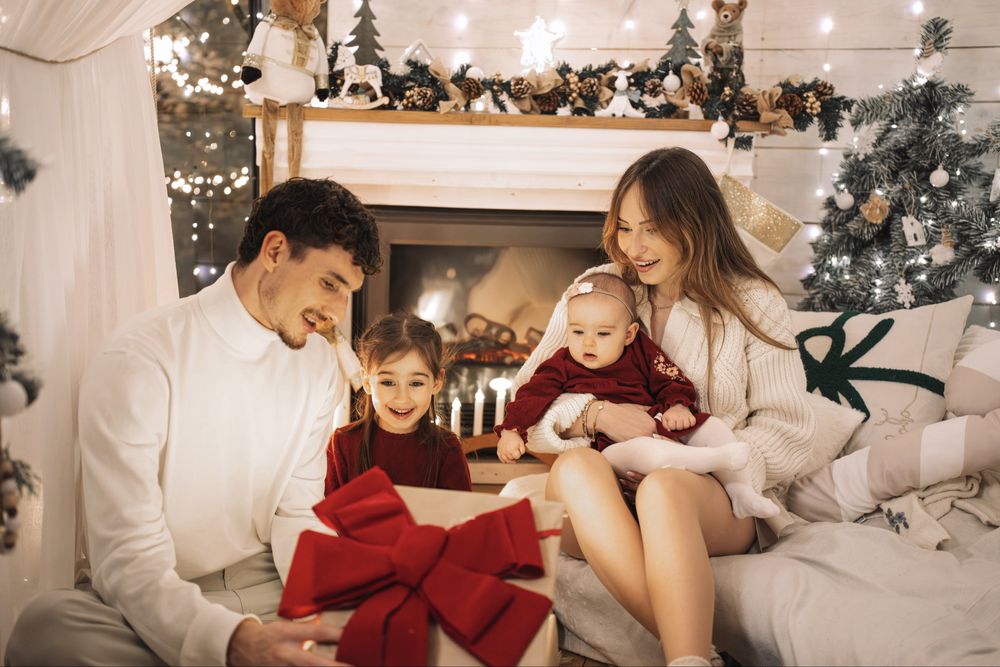 Sesje świateczne w szklarni