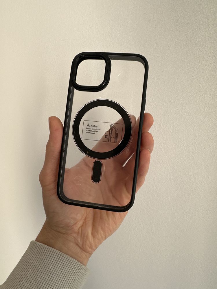 Etui MagSafe + SZKŁO hartowane do iPhone 13