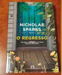 Livro de Nicholas Sparks "O regresso"