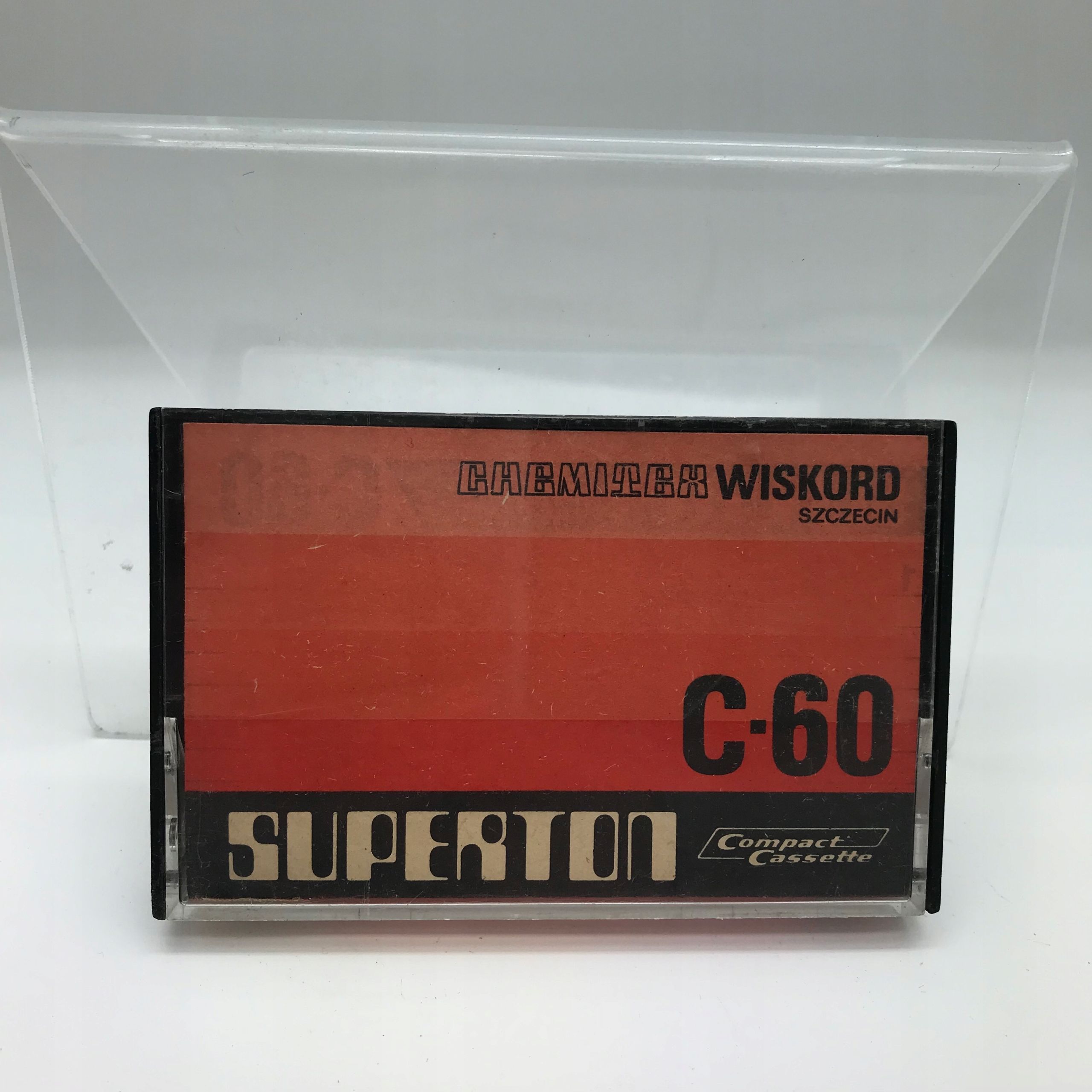 Kaseta - Kaseta magnetofonowa Superton C-60