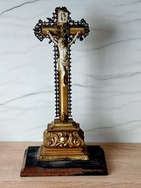 Stary krzyż Pana Jezusa wys 40cm