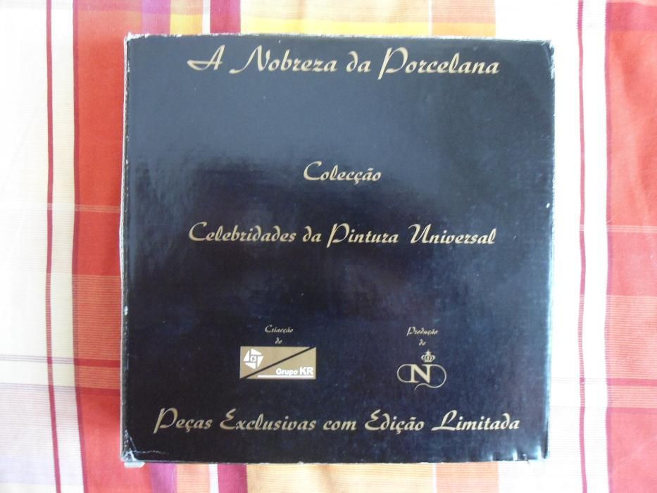 Prato em Porcelana com reprodução de pintura de Velásquez