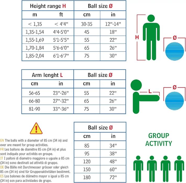 Piłka dmuchana do ćwiczeń rehabilitacji biały perłowy 55cm sit n gym