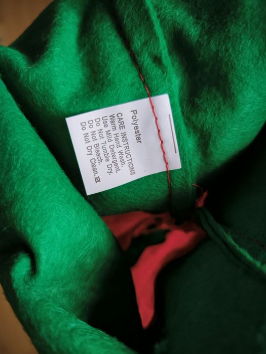 Czapka Elfa z uszami pomocnik Św Mikołaja zielona czerwona Christmas