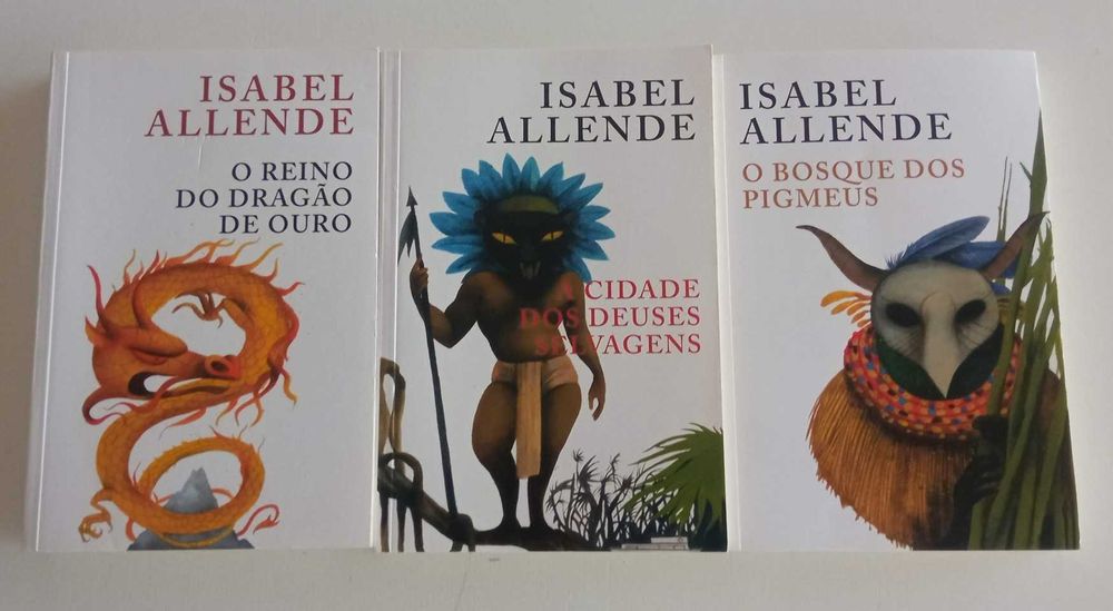 Livros de ficção de Isabel Allende e outros autores