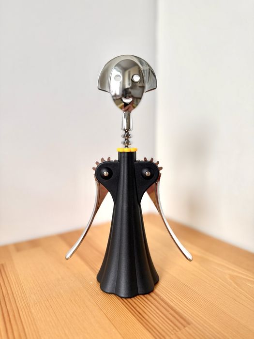 Alessi - Korkociąg Anna G. czarny NOWY