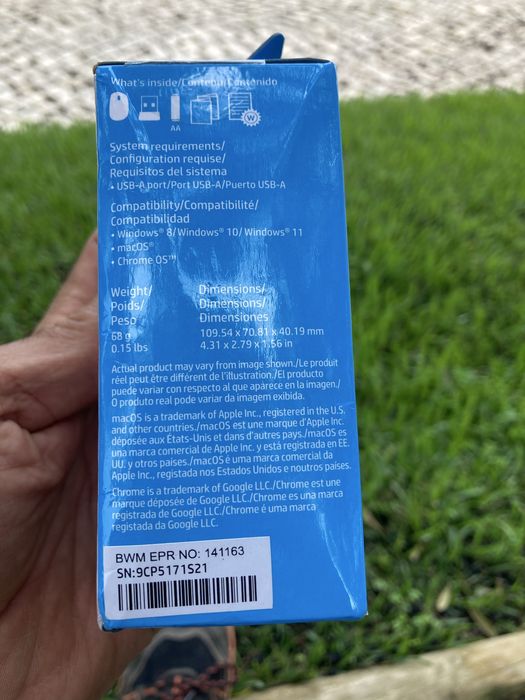 Rato para PC da marca HP 280 silent wireless