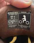 Botas motard Armure castanhas
