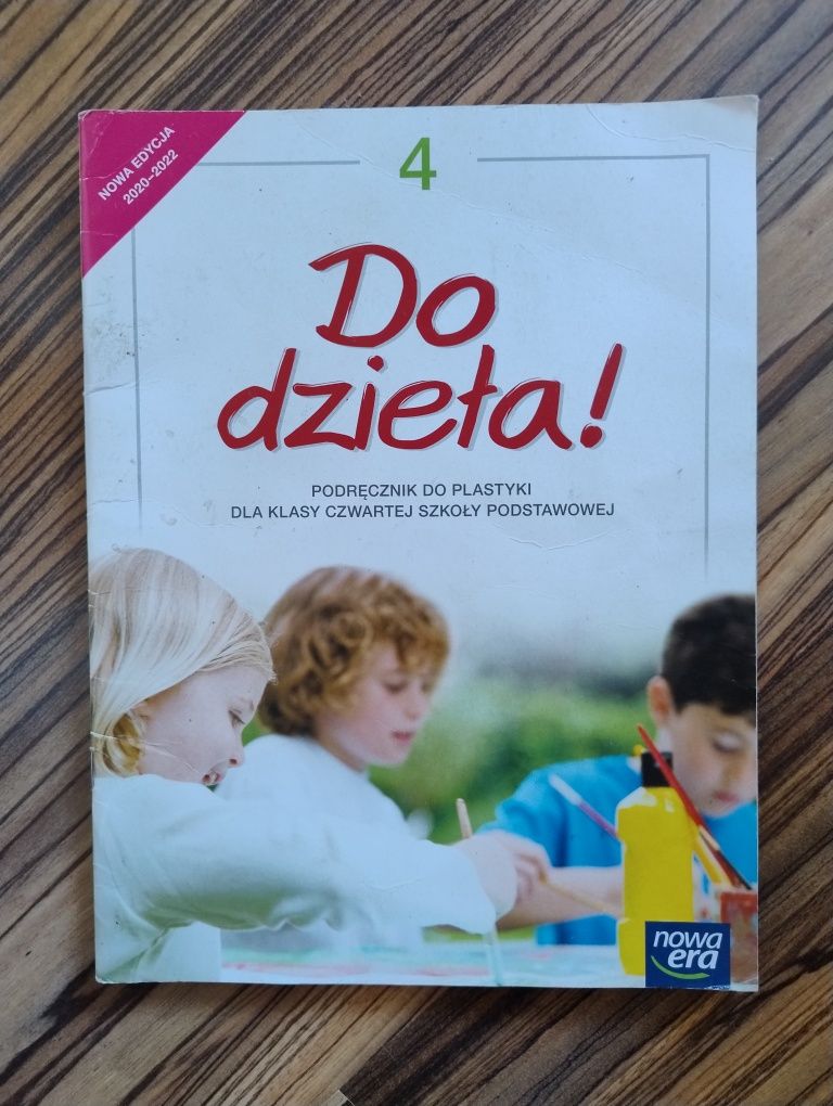 Książka. Podręcznik do Plastyki "Do dzieła" kl. 4. Szk.Podst. Nowa Era