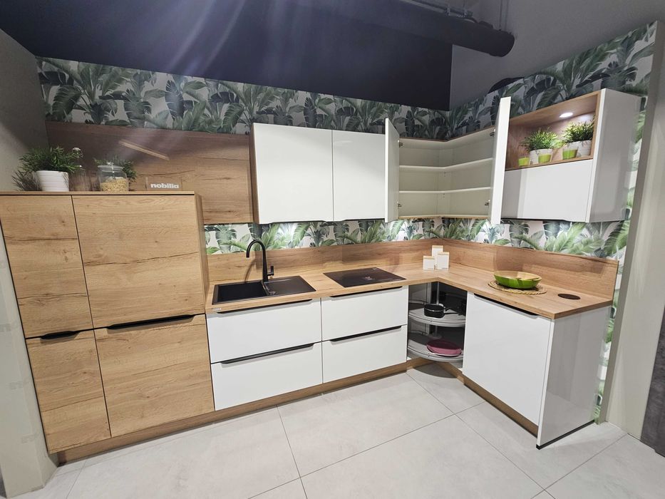 Meble kuchenne NOBILIA front FOCUS / Structura - z ekspozycji