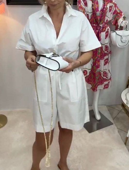 Kombinezon biały włoski