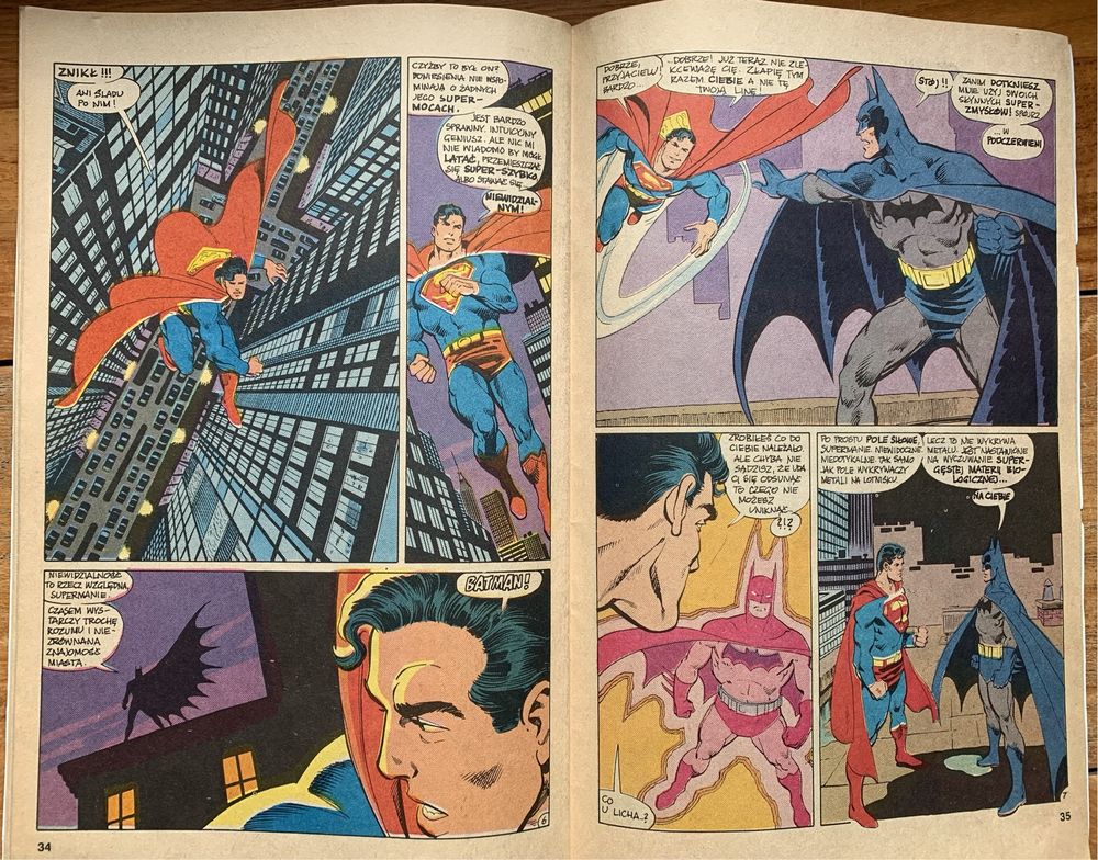 Komiksy Superman 1/90 i 1/91 TM-Semic