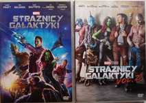 Strażnicy Galaktyki i Strażnicy Galaktyki vol.2 [ 2x DVD ] PL,Stan BDB