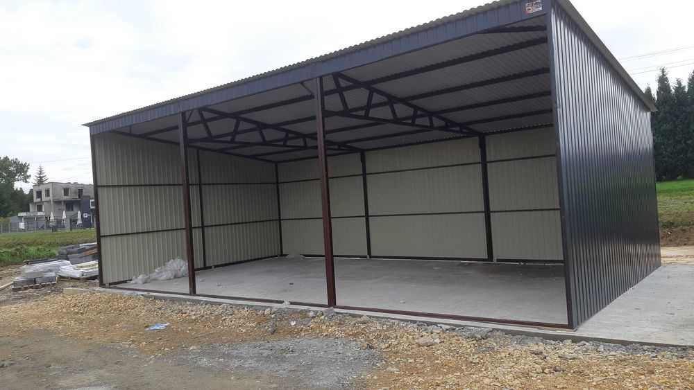 |Garaż Blaszany + BRAMA + FURTKA | Blaszak - Magazyn  - ROMSTAL*