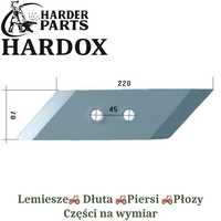 Dłuto Krone HARDOX 9690.990/P części do pługa 2X lepsze niż Borowe