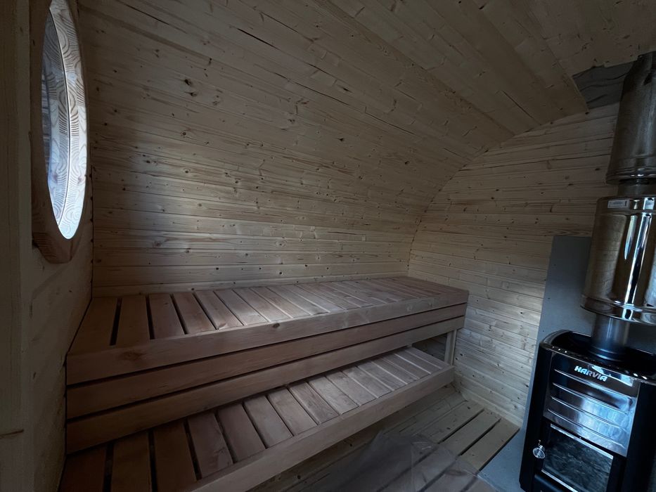 Sauna beczka. Dostępna od ręki. GWARANCJA!!