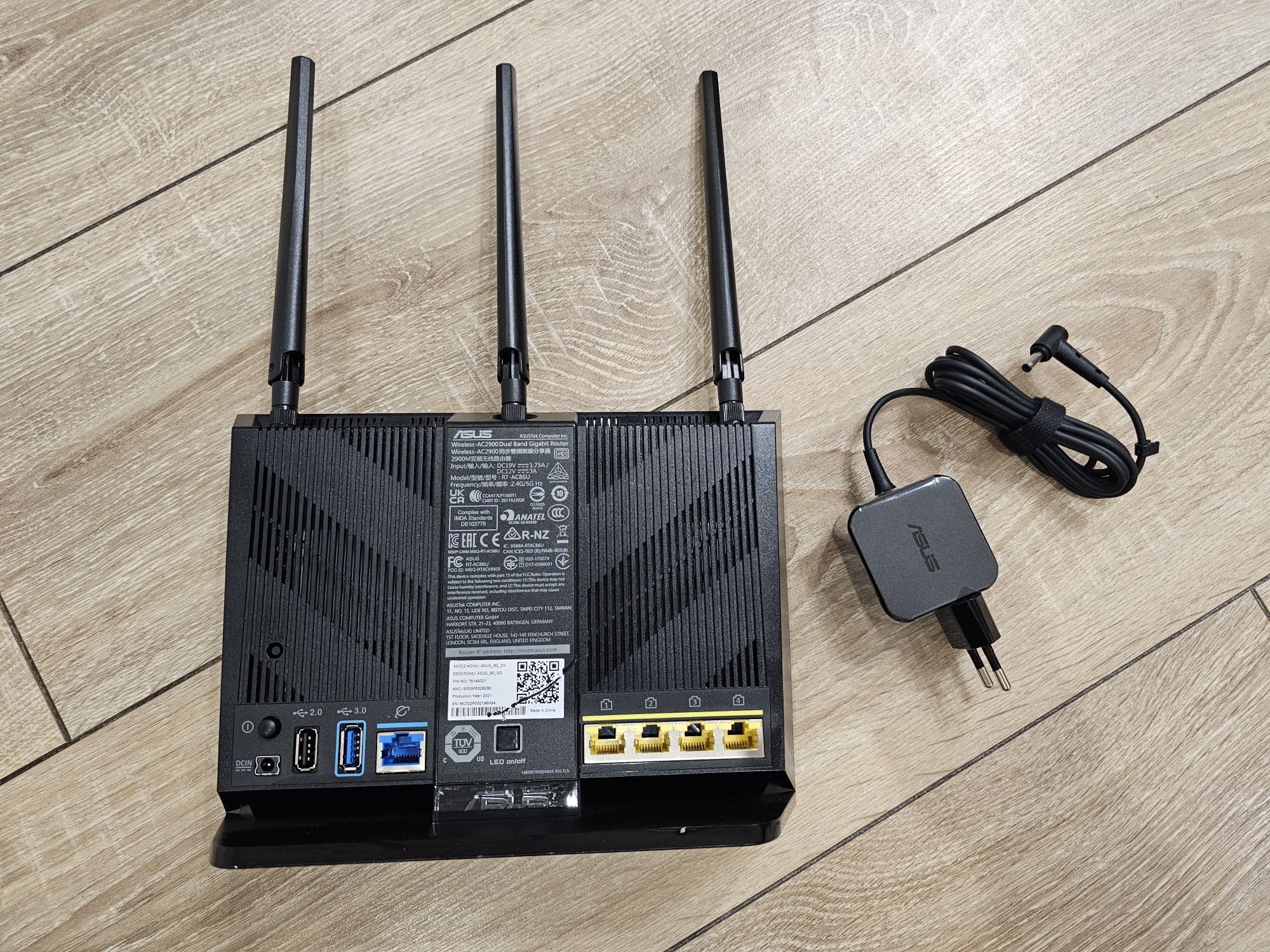 Роутер ASUS RT AC86U швидкий надійний маршрутизатор для дому та офісу