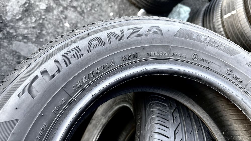 195/65/15 Bridgestone Turanza T001 | 85%остаток | летние шины