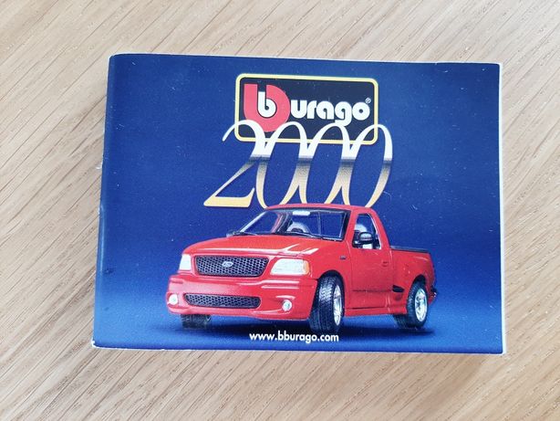 BBURAGO katalog 2000 rok Burago model
