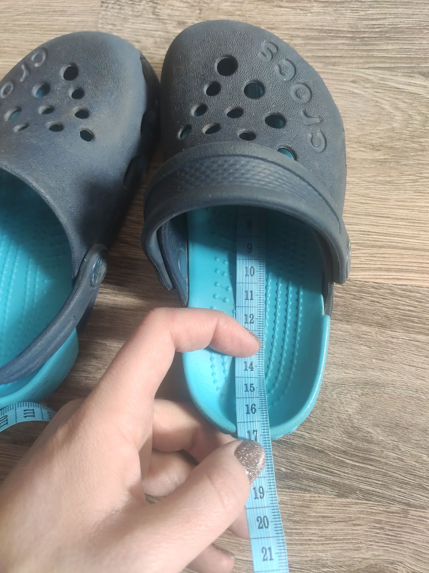 Кроксы Crocs синие С8