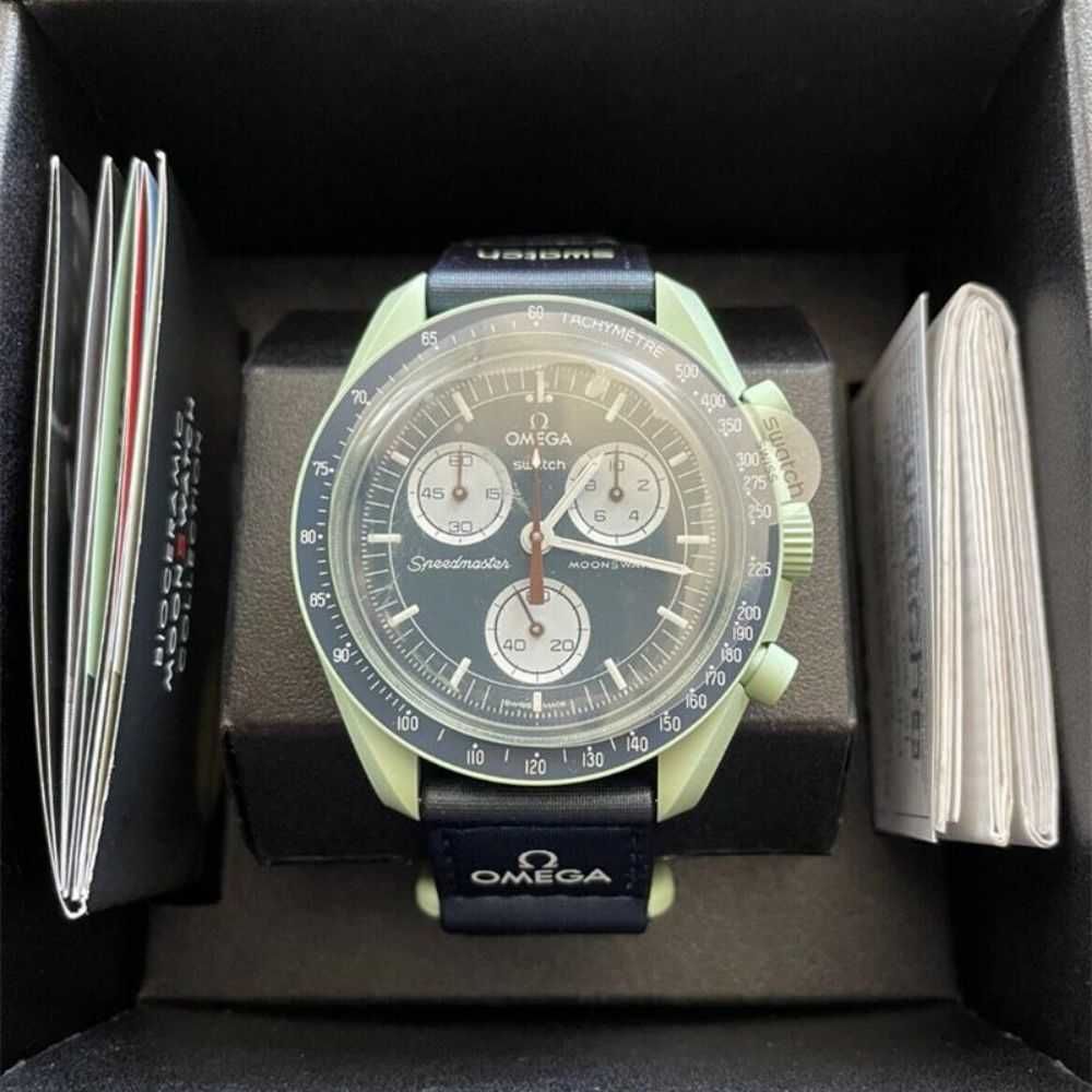 Omega x Swatch SO33G100: Ekskluzywny Model Ziemia