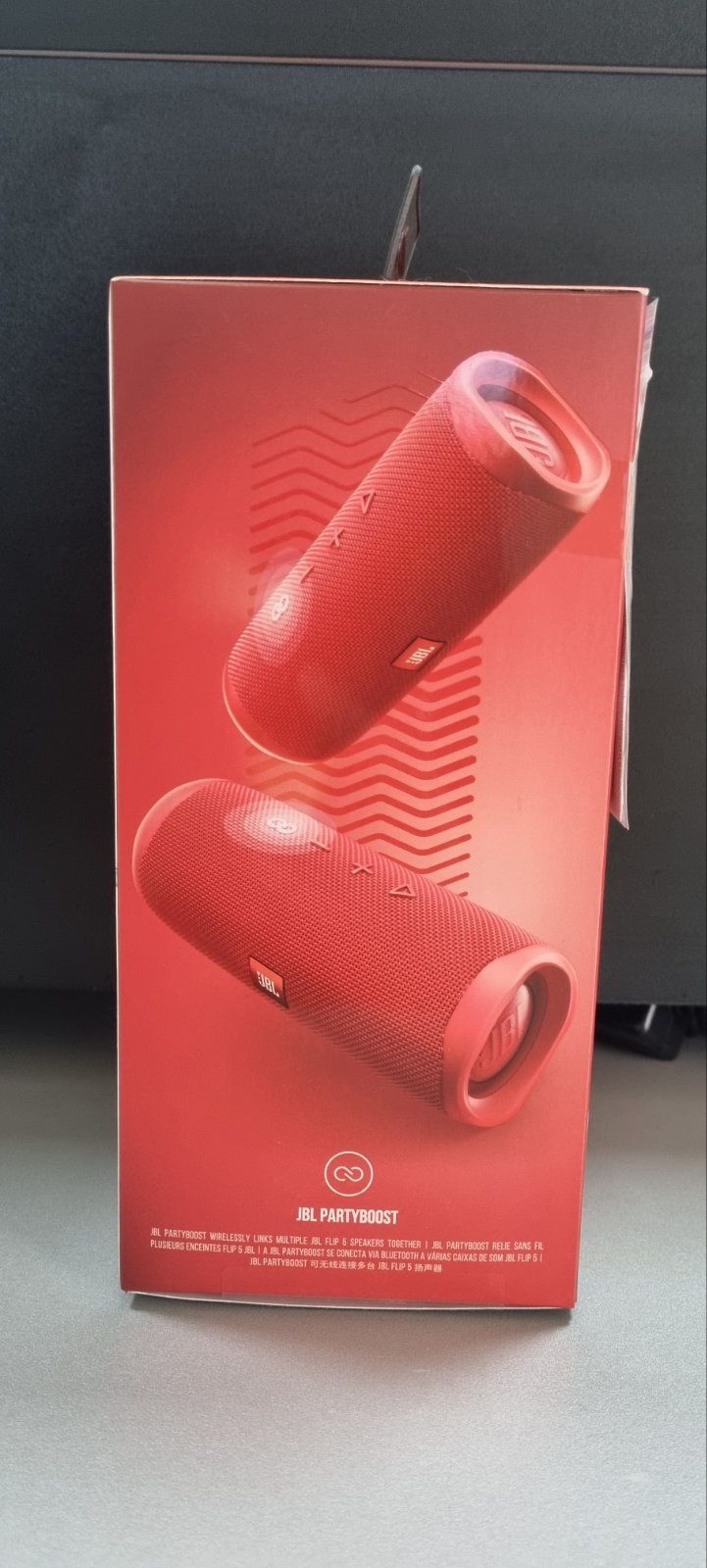 Колонка JBL Flip 5 Red (JBLFLIP5RED)