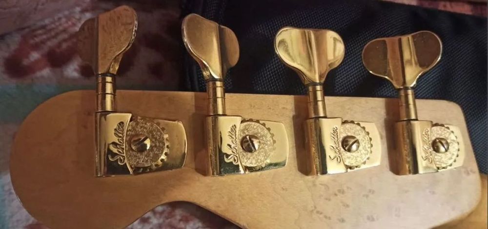 Kolki Bas 1970s-1980s Schaller Jazz Bass Precision