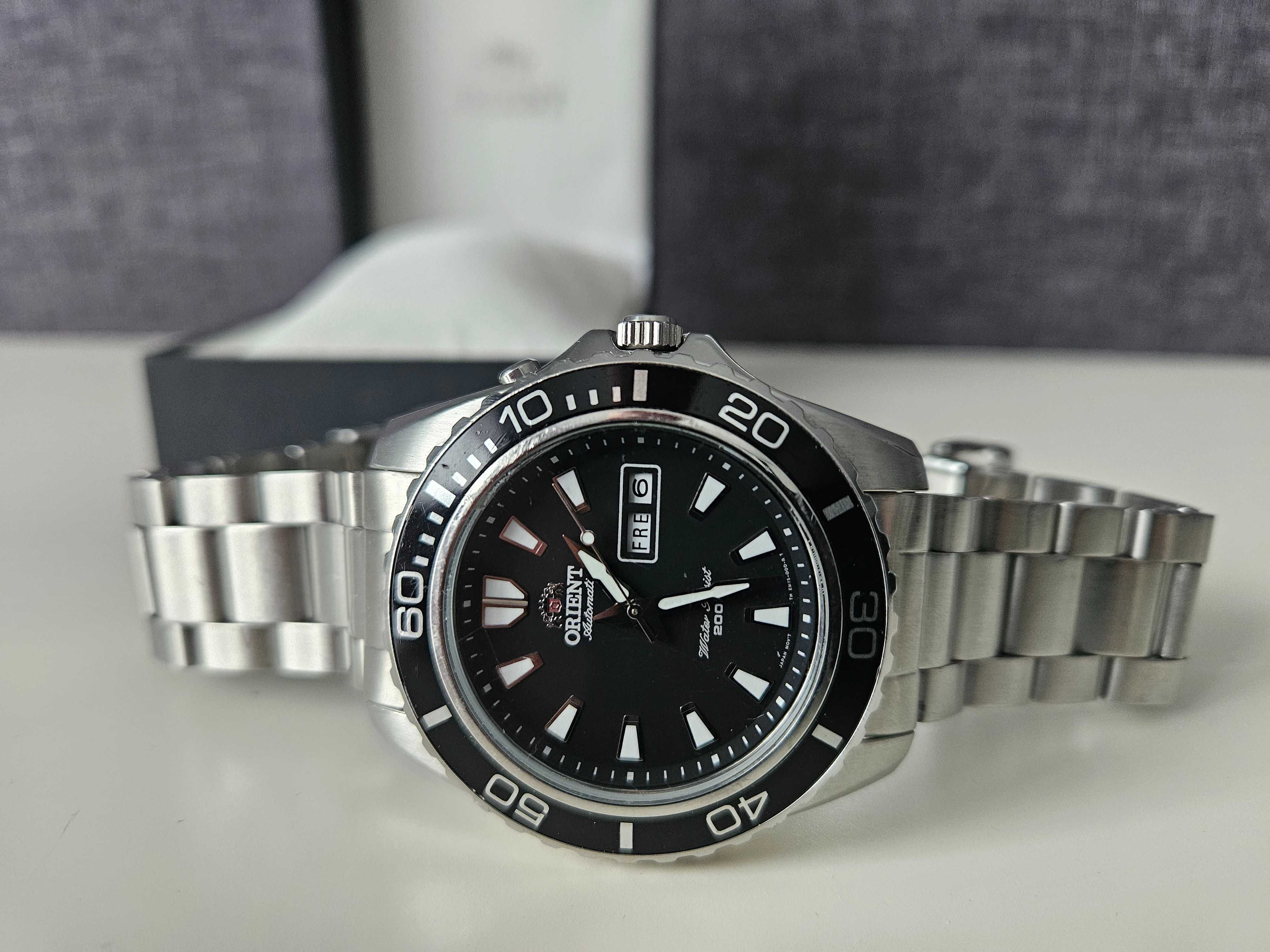 Duży nurek Zegarek Orient Diver Mako XL