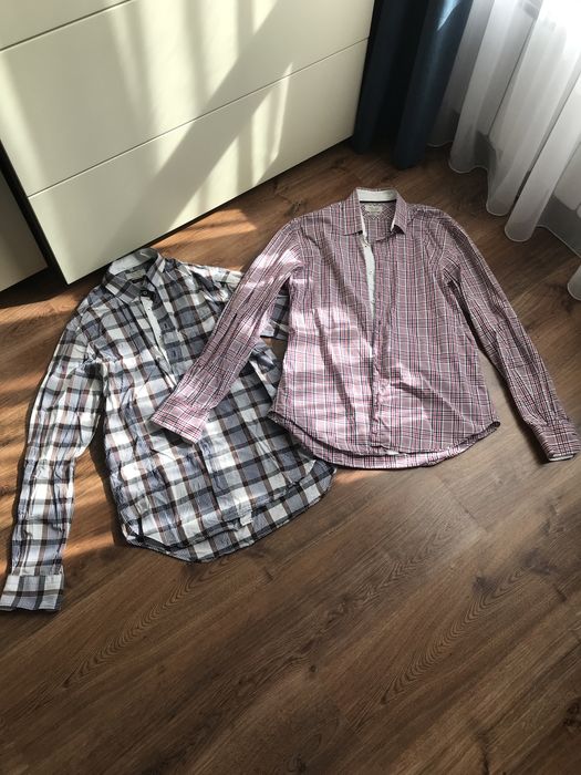 Чоловіча сорочка в клітинку одяг безкоштовно