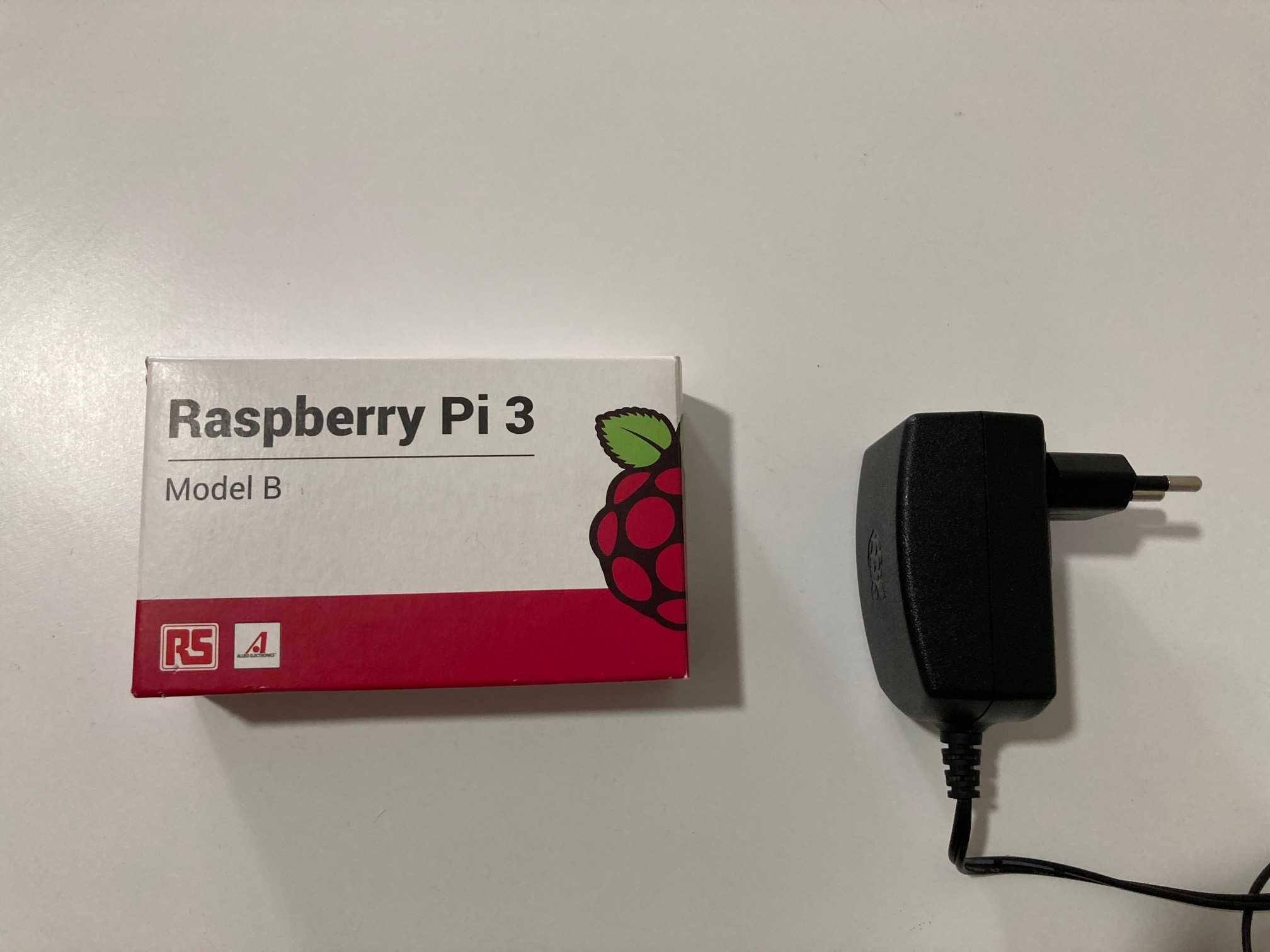 Raspberry pi 3B c/ carregador